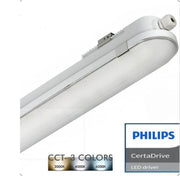 55W Tri-Proof LED Batten 150cm with PHILIPS driver and 3 CCT - Ceiling Light Fixtures - Battens