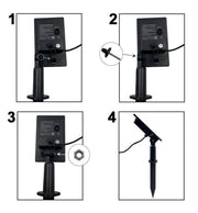 Outdoor Solar LED Strip 10m IP65 2700K - Solar strip lights