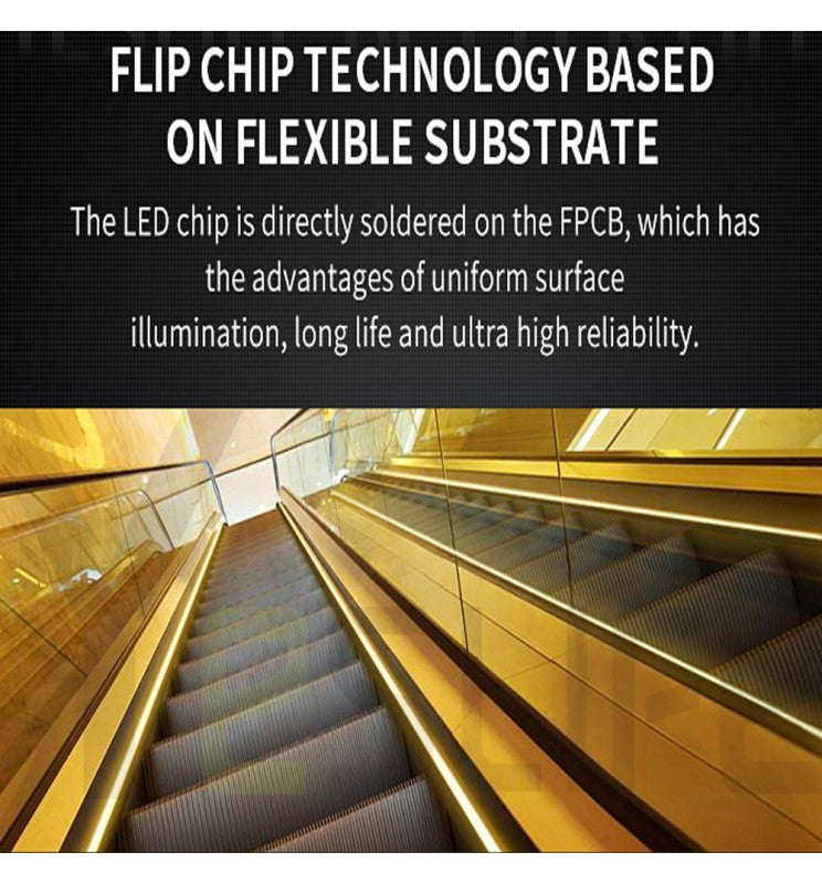 5m 24V LED Strip COB 15W/m 512LED/m 1800lm/m 10mm IP20 CRI90