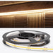 5m Self-adhesive 24V COB LED Strip 512LED/m 2700K - LED Strip - Ledex Lighting UK