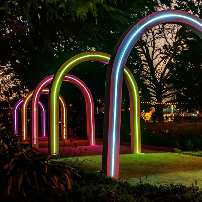 1.2W Solar LED Strip Light 5m RGB 3000K 4000K