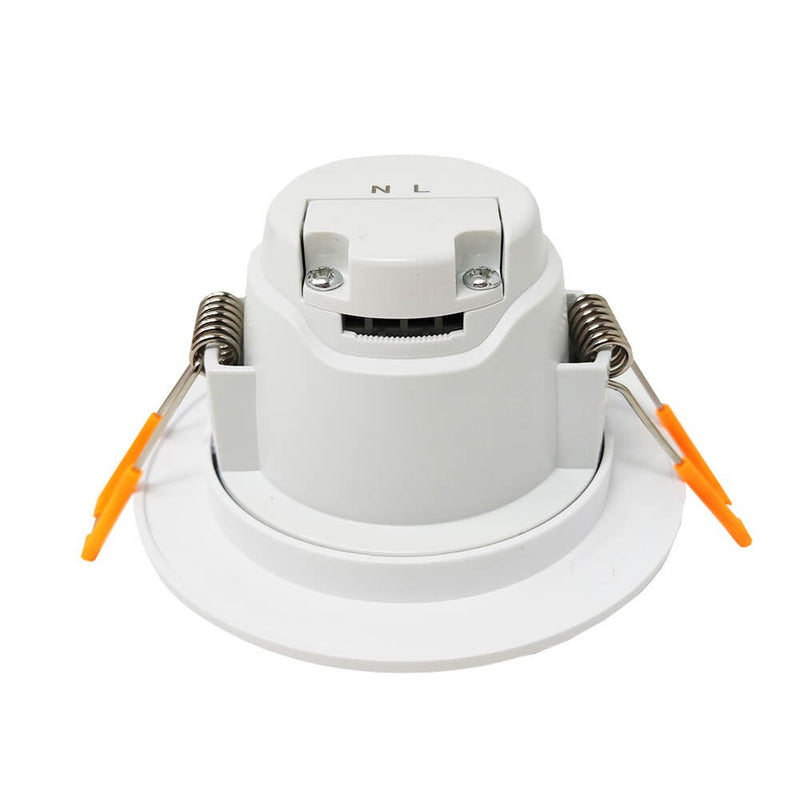 5W Outdoor Waterproof LED Downlight in White 6000K Cut-out 65mm - Ceiling Light Fixtures - Downlights