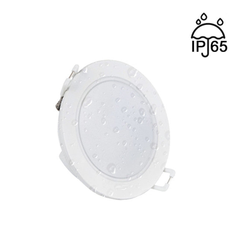 5W Recessed LED Spotlight White IP65 TRIAC Dimmable – Cut-out Ø68mm - Ceiling Light Fixtures - Downlights