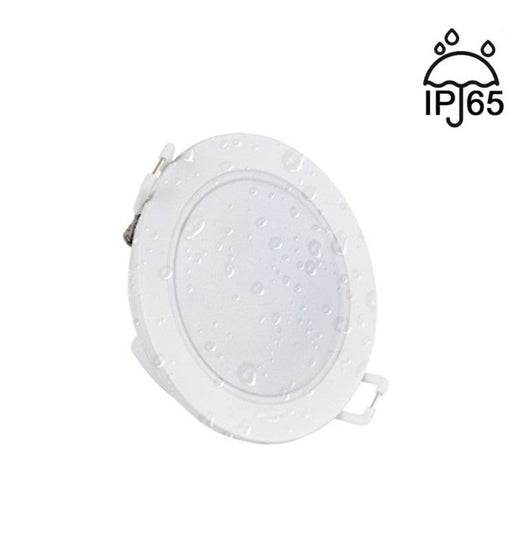 5W Recessed LED Spotlight White IP65 TRIAC Dimmable – Cut-out Ø68mm - Ceiling Light Fixtures - Downlights