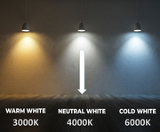 5W Round Slim LED Downlight with OSRAM Chip 4000K - Ceiling Light Fixtures - Downlights