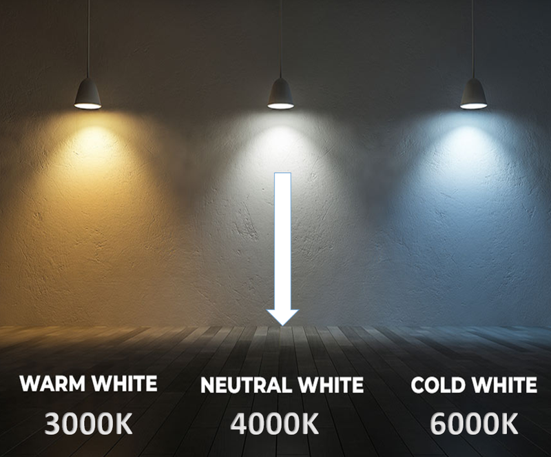 5W Round Slim LED Downlight with OSRAM Chip 4000K - Ceiling Light Fixtures - Downlights