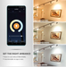 5W SMART Dimmable GU10 LED bulb with Remote Control RGB - GU10 Bulb - Ledex Lighting UK