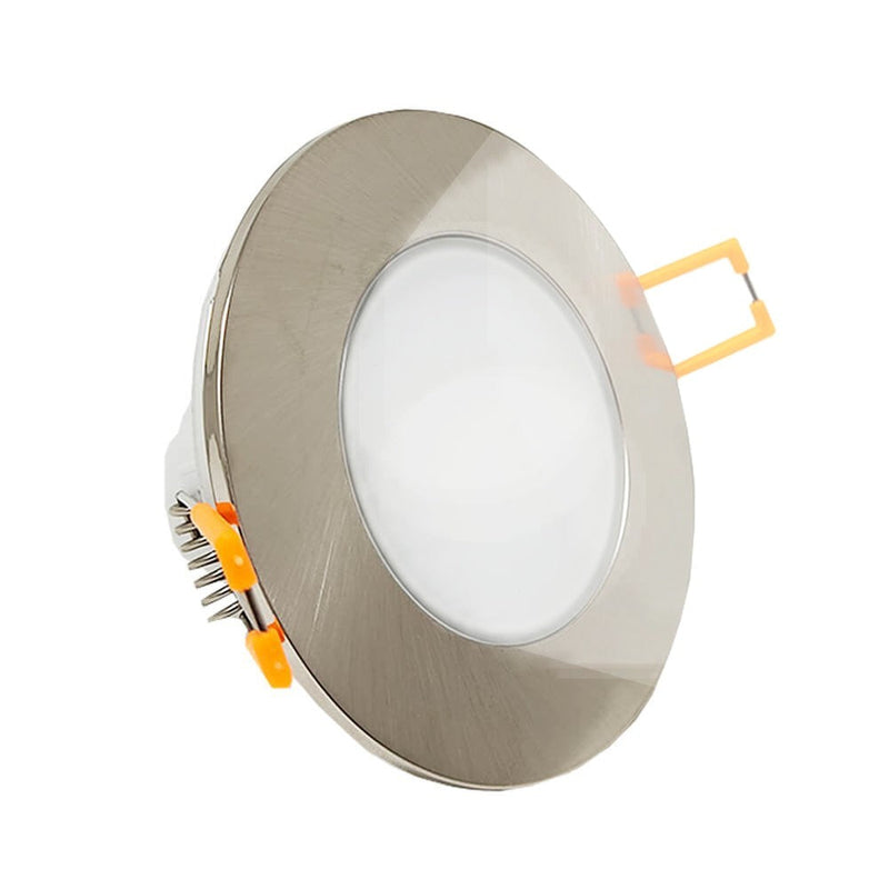 5W Waterproof LED Downlight in Nickel 6000K Cut-out 65mm - Ceiling Light Fixtures - Downlights