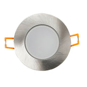 5W Waterproof LED Downlight in Nickel 6000K Cut-out 65mm - Ceiling Light Fixtures - Downlights