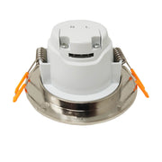 5W Waterproof LED Downlight in Nickel 6000K Cut-out 65mm - Ceiling Light Fixtures - Downlights