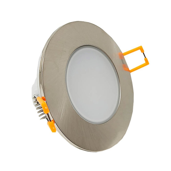 5W Wet resistant LED Downlight Nickel 6000K - LED Spotlight - Ledex Lighting UK