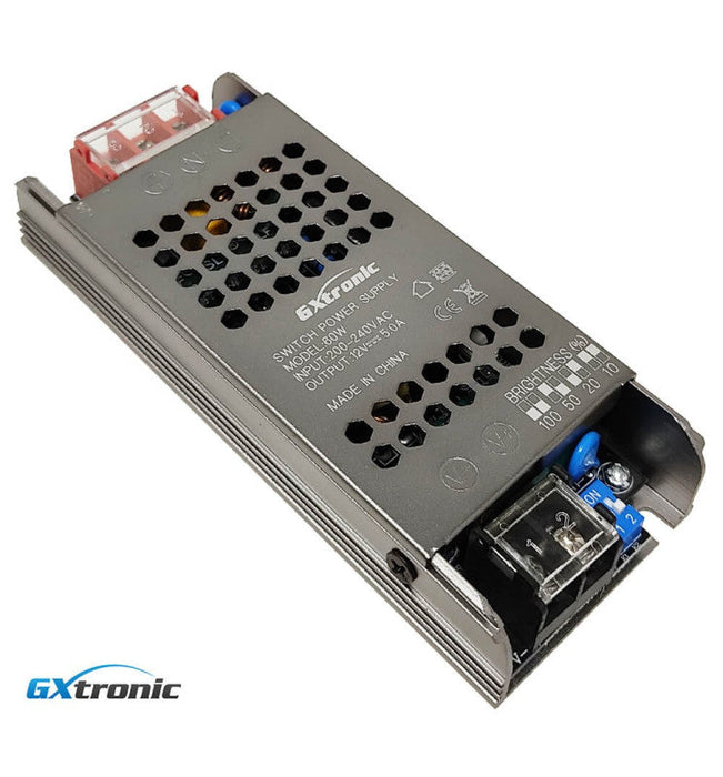 60W Power Supply TECMO - GXtronic 12V Output