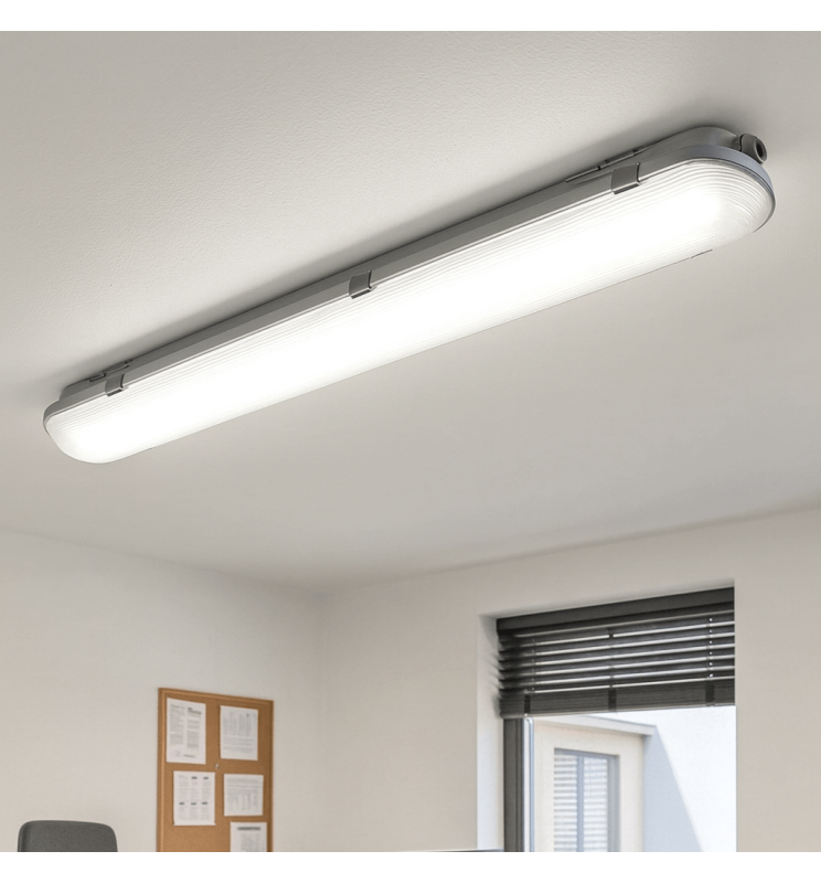 60W 50W 40W 30W Tri-Proof LED Batten 150cm with GXtronic Driver and OSRAM Chip 3CCT IP66