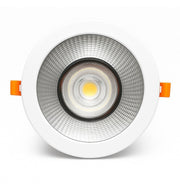 60W Circular LED Downlight GXtronic CRI + 92 Cut-out Ø205mm 3CCT IP65 - Ceiling Light Fixtures - Downlights