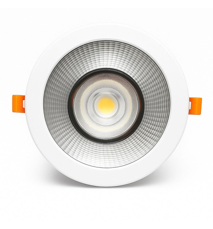 60W Circular LED Downlight GXtronic CRI + 92 Cut-out Ø205mm 3CCT IP65 - Ceiling Light Fixtures - Downlights