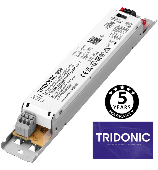 60W-35W Tri-Proof LED Batten with TRIDONIC driver CCT 150cm