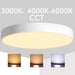 60W Aluminium Surface LED Ceiling Light CCT - LED ceiling lighting