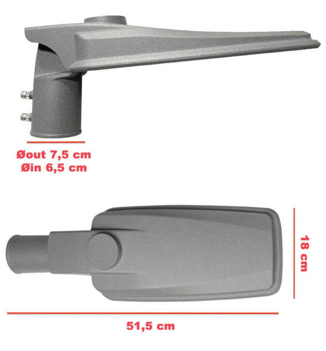 60W LED Streetlight ASKER with BRIDGELUX Chip 140lm/W 4000K