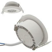 6W LED Downlight with Remote Control LUMILEDS Chip RGB CCT - LED Downlight