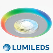 6W LED Downlight with Remote Control LUMILEDS Chip RGB CCT - LED Downlight