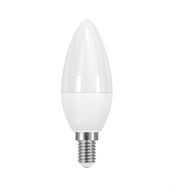 6W C37 E14 LED Candle Bulb with OSRAM Chip 3000K - LED Light Bulbs - Lamps