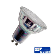 6W GU10 Glass LED Bulb with SAMSUNG Chip 2700K - LED Light Bulbs - Lamps
