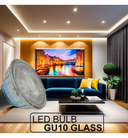 6W GU10 Glass LED Bulb with SAMSUNG Chip 3000K - LED Light Bulbs - Lamps