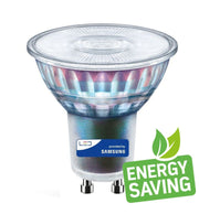 6W GU10 Glass LED Bulb with SAMSUNG Chip 3000K - LED Light Bulbs - Lamps