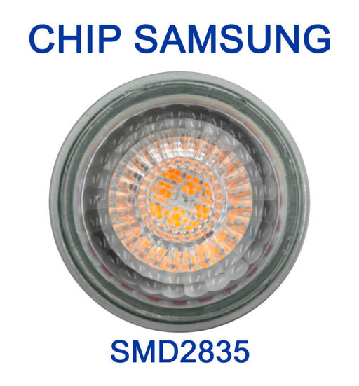 6W GU10 Glass LED Bulb with SAMSUNG Chip 5700K - LED Light Bulbs - Lamps