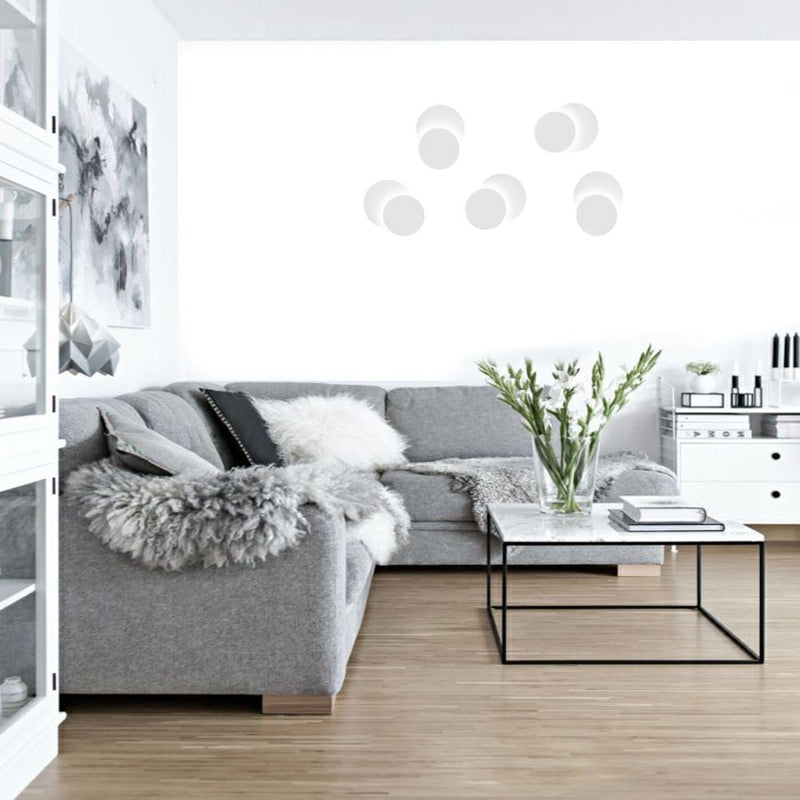 6W Modern APOLO LED Wall Light in White 5000K - LED Wall lighting