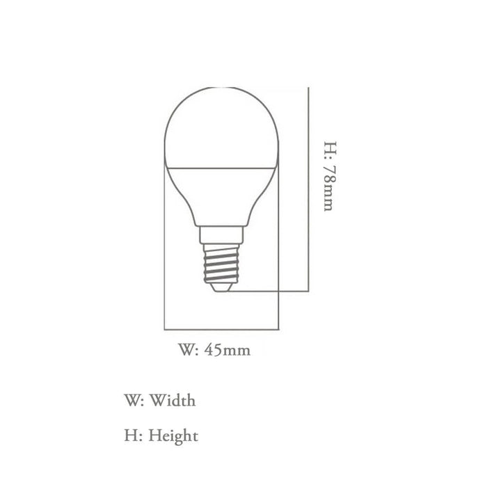 6W LED Bulb E14 4000K - E14 bulb - Ledex Lighting UK