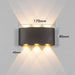 6W LED Outdoor Wall Light with CREE chip 3000K - LED Wall lighting - Ledex Lighting UK