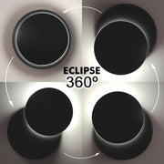 6W Modern APOLO LED Wall Light in Black 5000K - Wall Light Fixtures - Decorative Lighting