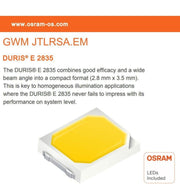 6W Round Slim LED Downlight with OSRAM Chip 4CCT - Ceiling Light Fixtures - Downlights