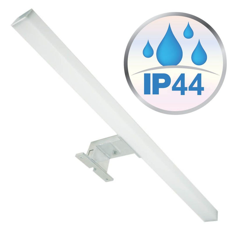 7W Chrome GRINDA LED Wall Light 4000K - Lighting - Decorative Lighting