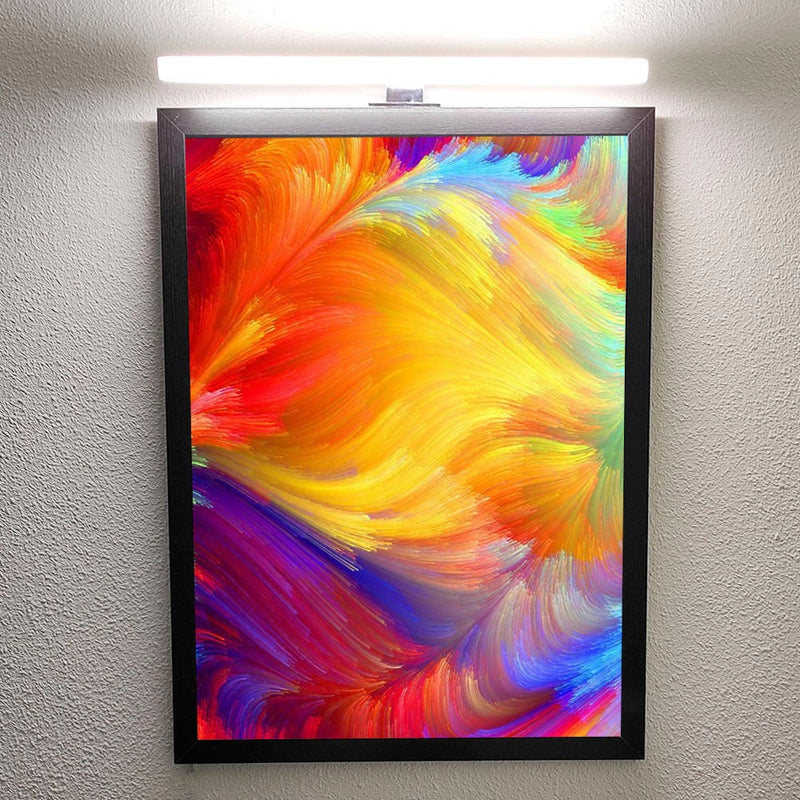 7W Chrome GRINDA LED Wall Light 4000K - Lighting - Decorative Lighting