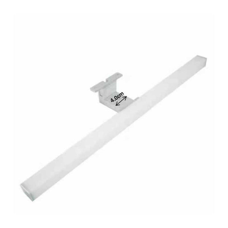 7W Chrome GRINDA LED Wall Light 4000K - Lighting - Decorative Lighting
