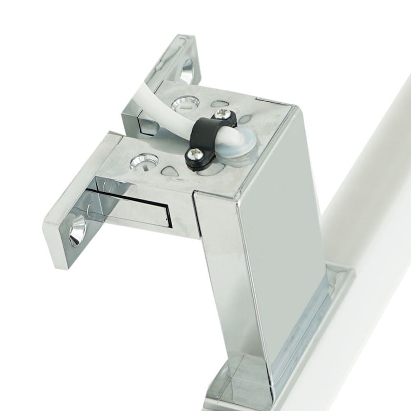 7W Chrome GRINDA LED Wall Light 4000K - Lighting - Decorative Lighting