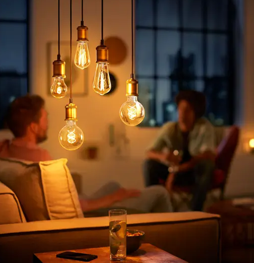 7W LED Bulb Filament E27 A60 2700K Dimmable - Retro bulb