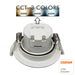 7W Round LED Downlight with OSRAM Chip and selectable CCT - LED ceiling lighting - Ledex Lighting UK