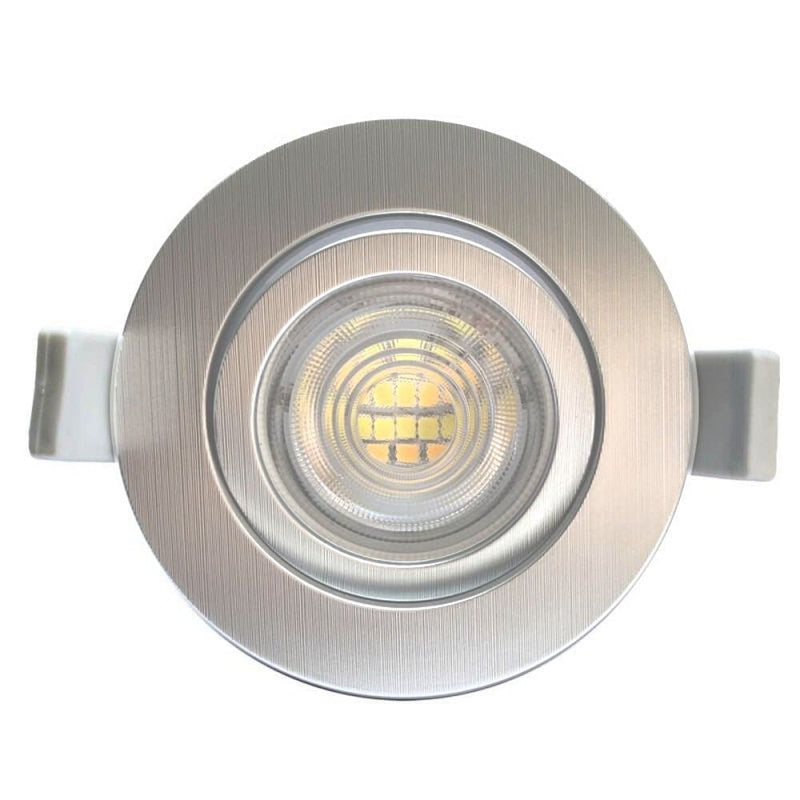 7W Round LED Downlight in Gold with OSRAM Chip 3 CCT - LED Downlight