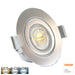 7W Round Soft gold LED Downlight with OSRAM Chip and Selectable CCT - LED Downlight - Ledex Lighting UK