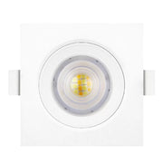 7W Square LED Downlight in White with OSRAM Chip 3 CCT - Flood & Spot Lights - Downlights