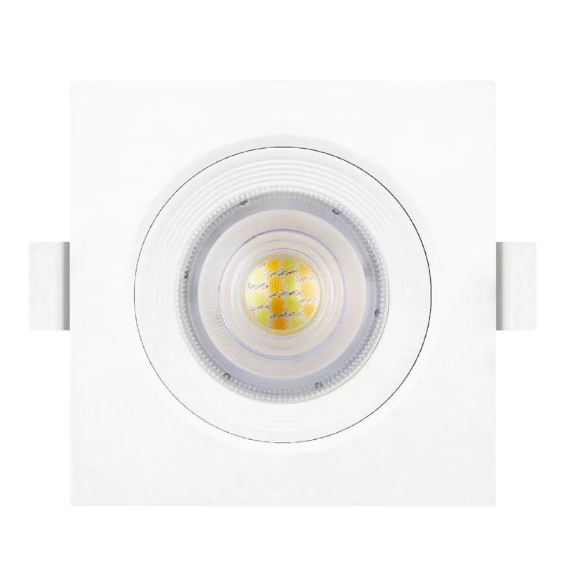 7W Square LED Downlight in White with OSRAM Chip 3 CCT - Flood & Spot Lights - Downlights