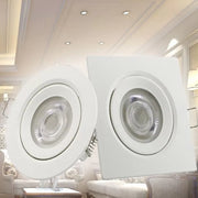 7W Square LED Downlight in White with OSRAM Chip 3 CCT - Flood & Spot Lights - Downlights