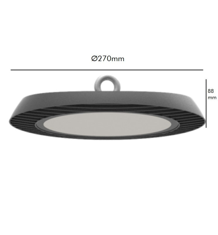 80W 100W 150W ENDURANCE LED UFO High Bay with OSRAM Chip - Lighting Fixtures - High Bays
