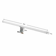 8W Chrome ORUST LED Wall Light 4000K - Wall Light Fixtures - Decorative Lighting