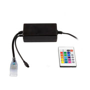 8W Dimmable LED Strip 220V RGB IP65 with Remote - 50m - Light Ropes & Strings - Strip Lights