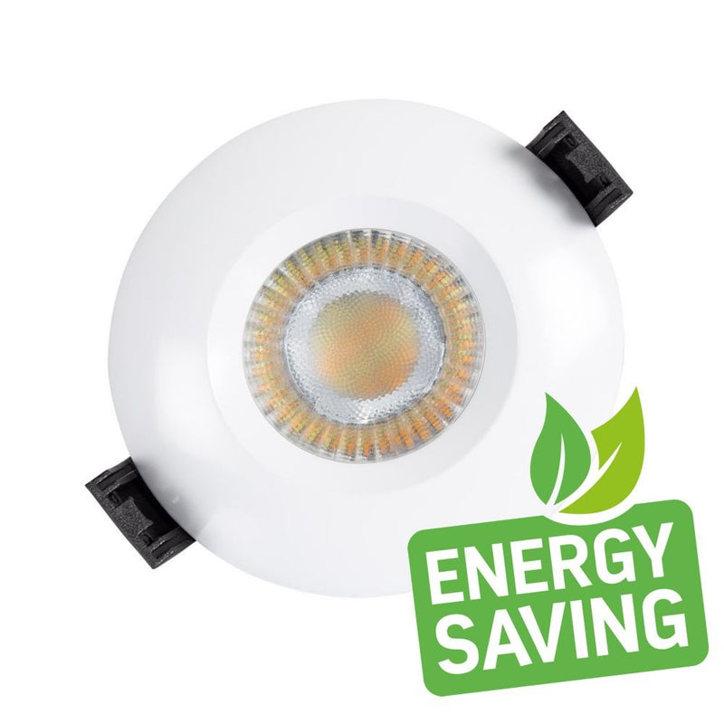 8W Dimmable Waterproof Convex LED Downlight 4 CCT - Ceiling Light Fixtures - Downlights