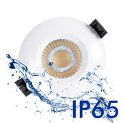 8W Dimmable Waterproof Convex LED Downlight 4 CCT - Ceiling Light Fixtures - Downlights